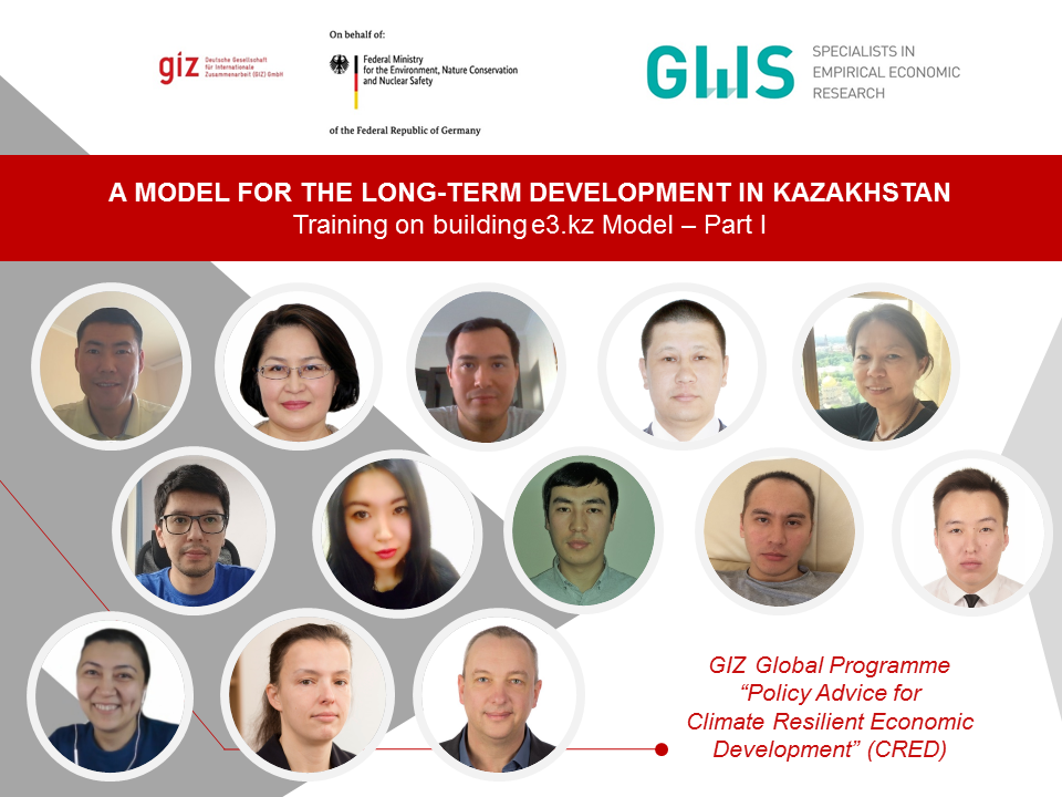 A Model for the long-term development in kazakhstan
